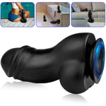 Long Realistic Dildo Huge Anal Plug With Strong Suction Cup, Thick Lifelike Penis For Vaginal Massage And Anus Butt Plug Masturbation Women Pleasure (M)