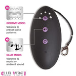 Club Vibe 2.0H Wearable Panty Vibrator - Wireless Remote Control Vibrator With 2 Play Modes - Sexy Toys For Couples - Gifts For Women - Gifts For Her - Pink/Black