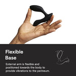 Vector+ Black Vibrating Butt Plug And Prostate Massager & Pjur Analyse Me Water-Based Personal Lubricant 3.4 Fl Oz - Male Sex Toys Bundle