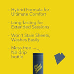 Hybrid Silicone + Water Based Lubes For Long Lasting Glide & Easy Clean Up + Water Based Aloe & Hemp Lube, Ph-Balanced, Toy & Condom Compatible, Hypoallergenic By