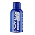 Swiss Navy Premium Water-Based Lubricant - 1 oz - Lubricating Gel for Men, Women & Couples - Toy Safe - Non-Staining Formula - Compatible with Latex & Condoms