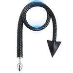 42.5In Stainless Steel Analplug Sm Adult Sex Toys Butt Plugs Faux Leather Fetish Couple Toys Anal Masturbation For Spanking