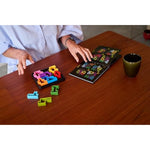 SmartGames IQ Deluxe: Square - The New IQ Series for Ages 14 - Adult with 120 Challenges Featuring a Larger Display and Travel Case