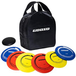 Complete Disc Golf Set with Driver, Mid-Range, Putter & Carry Bag