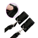 Sexy Bed Wrist Restraints Ropes & Lanyards Bed Bondaged Straps Queen Bed Sex Ties For Ankles And Wrists Resistance Bands Women Full Size Bed Bondaged Rope Cord & Rope For Bedroom Bdsm Sweater