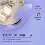 Duo 2 Clitoral Sucker Rabbit Vibrator Sex Toy | Clit Sucking Gspot Vibrating Stimulator | Clitoris Suction | Sexual Pleasure Device | Dildo | Adult Toys For Women | Dual Stimulator | Lilac