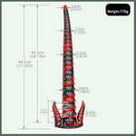 Silicone Tentacle Dildo Octopus Red And Black Giant Tentacle Dildo Adult Erotica Extra With Suction Cups Flexible And Realistic Couple'S