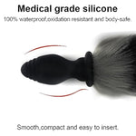Fox Tail, Butt Plug With Smooth Long Fox Tail Anal Sex Toys Role Play Flirting Animal Tail/Anal Plug Fox Tail Sex Toys For Women/Cosplay Play-Mix Colors3