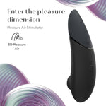 Next 3D Pleasure Air Clitoral Sucker Sex Toy Stimulator | Suction Vibrator For Women And Couples Vibrating Adult Sex Toys With 14 Intensity Levels Waterproof Clit Sucker | Black