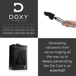 Doxy Number 3 6.6cm Long Clitoral Stimulator Attachment for Your Wand Massager with Thread Lock Screw Fitting