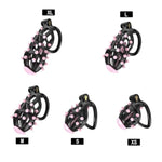 Male Chastity Cages Small Micro Penis Devices With Silicone Massage Points Lightweight 5 Sizes Rings 3D Printed Sex Bondage Adult Toys S