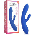 Luxe Dual Rabbit Vibrator, Internal & External Stimulation, 10 Vibration Settings, Made Of Body-Safe Silicone, Waterproof, Usb Rechargeable