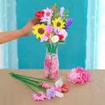 Sensory Clay Floral Bouquet Craft Kit for Kids and Adults