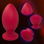 Giant Silicone Anal Plug Sex Toys Super Big Buttplug Anal Trainer with Suction Cup Thick Huge Anal Stretcher Anal Dildo for Women Men Anus Dilator Anal Toys Large Anal Sex Toys