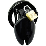 Silicone Cock Cage Chastity Cage Chastity Device For Male Penis Exercise (Black, A122)