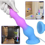 9.25 Inch Monster Squirting Dildo Liquid Silicone Huge Dildo With Strong Suction Cup Realistic Dildo G-Spot Stimulation Dildos Sex Toys For Women Men And Couples