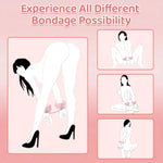 Bdsm Plush Blindfold Sleep Mask Wrist Ankle Cuffs For Couples Bondage Adjustable Handcuffs