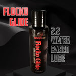 Flocko Glide Water Based Lube | Long-Lasting Personal Solution For Men & Women | Smooth, Natural Feel | Unflavored, Fragrance-Free, Non-Staining | Safe For Use (Water Based 2.2 Fl Oz)