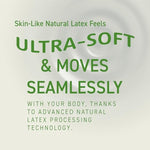 Sheath Ultra Thin Lubricated Condoms With Reservoir Tip, 3-Pack, Regular Fit Natural Latex Male Condom With Silicone Base,Vegan-Friendly, Discreet Package