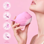 Suction Vibrator Sex Toys For Women - 2 In 1 Clitoris Stimulator With 7 Sucking & 7 Vibrating Modes For Women Clitoral Nipple Waterproof Mini Adult Toys For Female Couples Pleasure