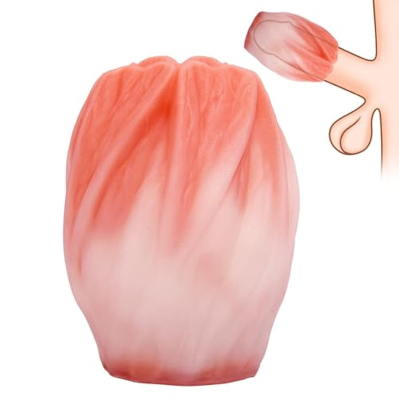 Male Masturbator Fantasy Penis Masturbator Cup Manual Silicone Portable Pocket Pussy Stroker With Realistic 3D Particle Vaginal Channel Adult Sex Toys For Men Couples Play Erotic Game