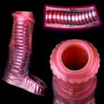 Penis Sleeve Silicone Cock Sleeve With Cock Rings For Delay Ejaculation Enhance Erection Penis Extender Male Sex Toys For Increase Couples Sex
