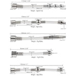 17 Pcs Urethra Trainer Set Chastity Lock Accessories Chastity Device Sex Toy Sound Urethral Plug Urethral Toy Urethral Masturbation Stick Catheter Sound Penis Plug Male Urethra Stimulation