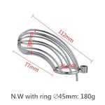 Cock Cage For Male Chastity Device With 3 Sizes Of Rings, Mens Metal Chastity Cage Sex Toys, Adult Sissy Toys Mens Penis Exercise And Abstinence