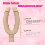 Dual Dildo Vibrator Sex Toys,G Spot Vibrators With 10 Vibration Modes,10.23''Double Sided Long Penis For Lesbian Women Play