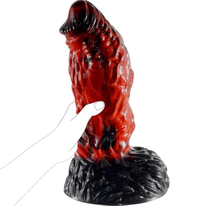 9" Moster Big Thick Dildo,2.75" Diameter Silicone Monster Dildo For G Spot And Anal Play Prostate Orgasm With Suction Cup,Realistic Giant Penis Adult Sex Toy For Men Women Gay