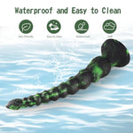 Long Monster Dildo Butt Plug, 13.4In Fantasy Analdildo With Strong Suction Cup, Soft Silicone G Spot Dildos For Men Women Couples, Prostate Massager Anal Plug Adult Sex Toy