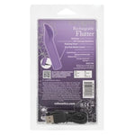 Dr. Laura Berman Rechargeable Flutter Waterproof Silicone Clitoral Vibrator Purple - Se-9730-30-2