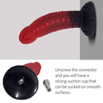 8.8 In Silicone Monster Dildo Machine,Sex Machine Dildo With Removable Quick Air Connector,Sex Machine Attachment For Thrusting Sex Machine