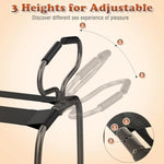 Sex Chair, Adjustable Bouncing Mount Sex Stool With Handrail, Weightless Position Sex Bench For Couples Sex Position Enhancer, Riding Sex Toy Sex Furniture For Couples Adult