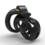 Male Chastity Device Cock Cage, For Men With 4 Different Sizes Ring & Invisible Lock Lightweight Chastity Cage Body-Safe Resin+Abs Penis Cage Adult Male Sex Toy