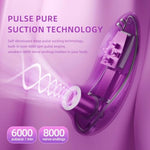 Sucking Vibrator Adult Sex Toys - Heating Rose Sucker App Remote Control Clitoral Stimulator With 5 * 5 Suction,Waterproof Nipple Massager For Women Female Couples Solo/Partner Play