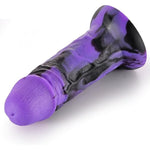 2.5'' Diameter Thick Huge Dildo + Luxury Metal Anal Butt Plug