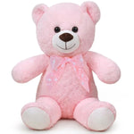 Teddy Bear Stuffed Animal 24'' Small Teddy Bear Plush Toy Gift For Valentine Christmas Birthday Pink