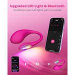 Wearable Lush 4.0 G-Spot Bullet Vibrator, Bluetooth Remote Control Sex Toys For Women Female Couples Pleasure Tools