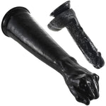 15.75" Long Thick Arm-Shaped Super Huge Realistic Hand Fist Dildo And 8'' Lifelike Penis, Anal G-Spot Sex Toys For Women Men