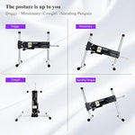 Premium 3.0, Sex Machine With Kliclok System, Wire-Controlled Love Machine With Dildo, Black