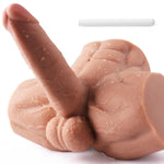 10.8Lb Sex Dolls With Flexible Big Thick Dildo, Realistic 3D Muscular Torso Sex Doll Masturbator With 7.48 Inch Huge Thick Dildo Tight Anal Sex Toy For Women Men Couple Masturbation