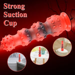 Huge Dildo,13.3In Monster Dildo Silicone Thick Dildo With Suction Cup,Long Knot Dildo Adult Sex Toy For Women Men