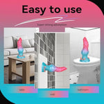 Realistic Dog Knot Silicone Dildo, Female Vaginal G-Spot And Anal Play Adult Sex Toys, Unique Design Monster Dildo