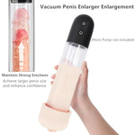 Penis Vacuum Pump Sleeves Sex Enhancer, Penis Enlarger Pocket Pussy Male Stroker Penis Sleeve For Male Erection & Enhancement, Electric Cock Pumps Replacement Penis Trainer Sex Toys