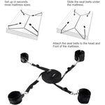 Restraints Queen Size Mattress Bed Restraints Sex Adults Bondaged Sex Leg And Hand Tie Down On Bed Sex Handcuff Bracelets For Women Fuzzy Restraint Ropes & Lanyards Adult Play Sweater