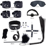 41Pcs Sm Bondage Restraint Vibrator Silicone Anal Plug Sex Toys For Butt Plug Color