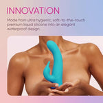 Pirouette Rotating Rabbit Vibrator For Women - 360 Degree Aqua Wireless Personal Vibrator Massager Adult Toy - Female G Spot Stimulator - Couples Waterproof Rechargeable Dildo Vibrating Sex