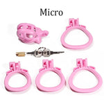 Male Chastity Device Kit Pink Custom Cobra Penis Ring Cock Ring Cock Cages Standard Cage Sex Toy,Micro
