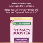 Optimal Solutions Intimacy Booster, Clinically Shown To Enhance Sexual Pleasure And Arousal, 60 Capsules, 30 Total Servings